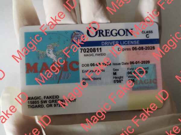 Oregon Driver License - Oregon Fake ID - Scannable Fake IDs